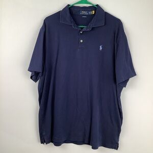Polo by Ralph Lauren Men's Classic Navy Polo Shirt size XL‎ classic fit